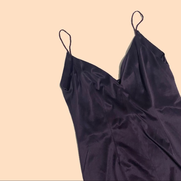 SILK HALSTON COCKTAIL DRESS - Picture 4 of 4